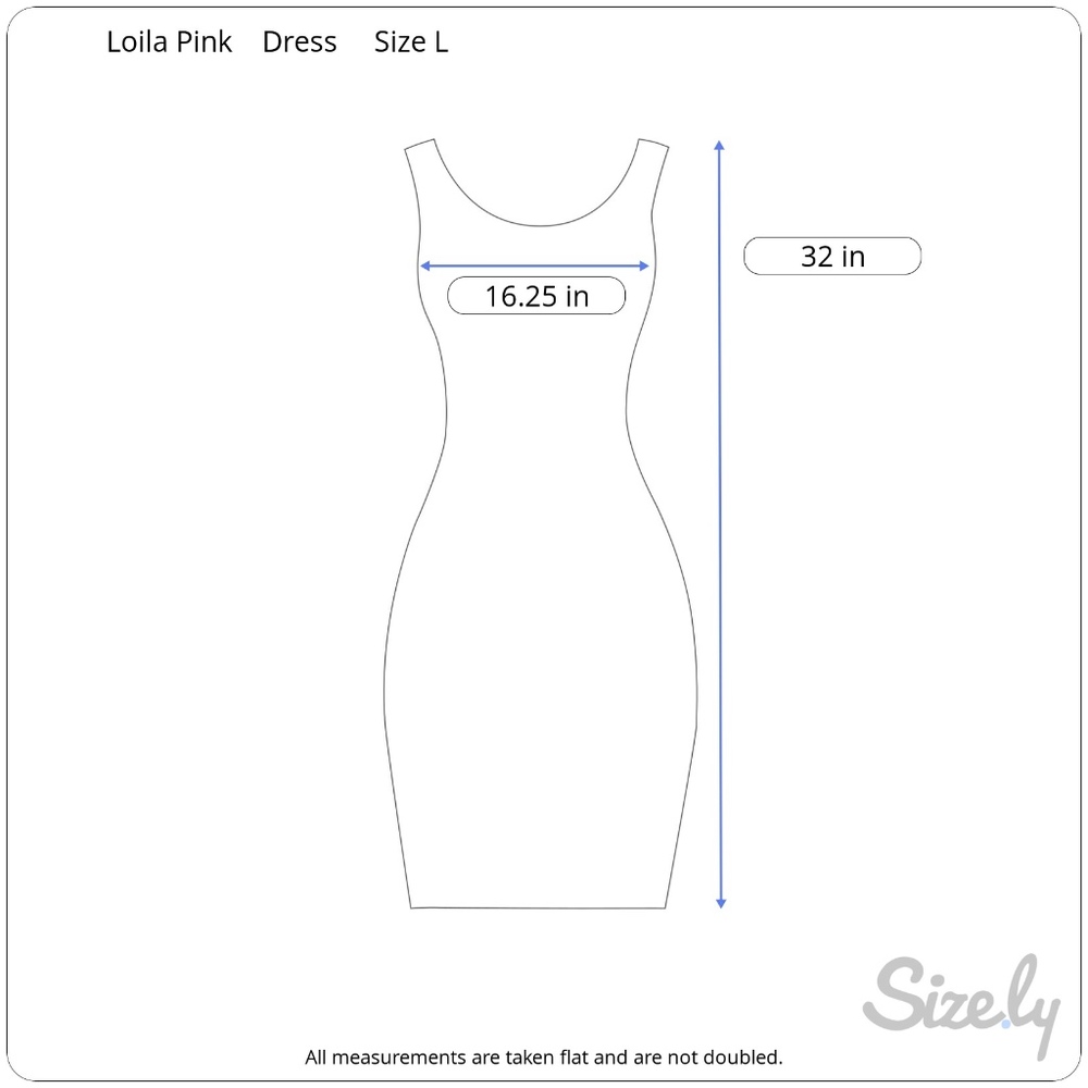 [Loila] Pink V-Neck Jersey Dress - Picture 7 of 7